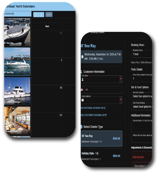 More bookings, less work