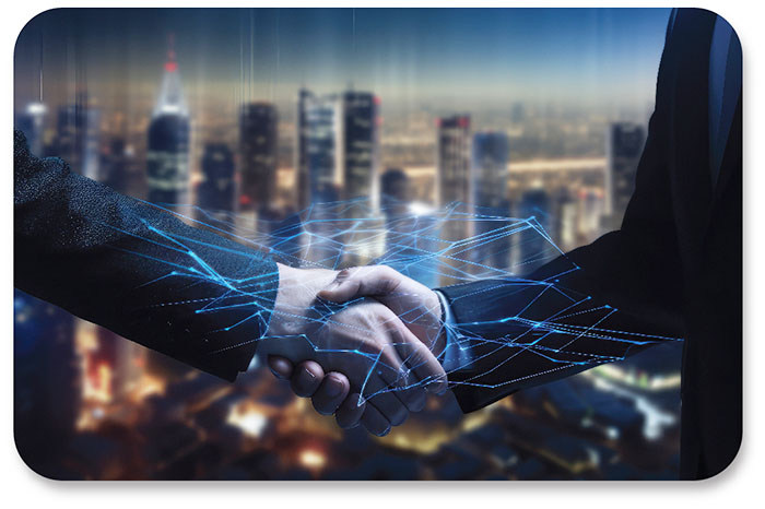 We have built into our system all the capabilities to see your partners