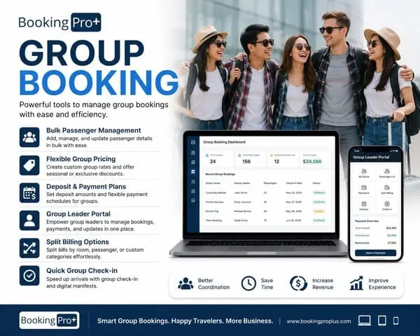 Platform Designed for Group Booking Management